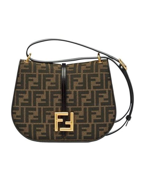 fendi cmon medium|C’mon Medium Leather Black .